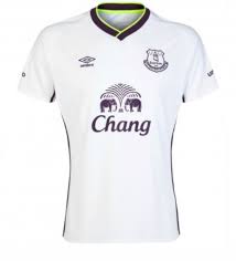 Tercera camisetas mujer Everton 2014 2015 baratas tailandia